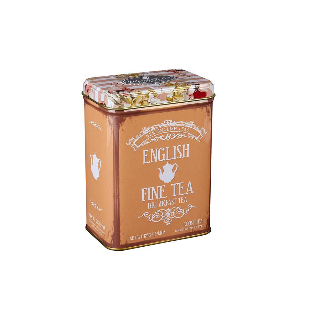 English Fine Tea Tin - Loose Leaf Breakfast Tea