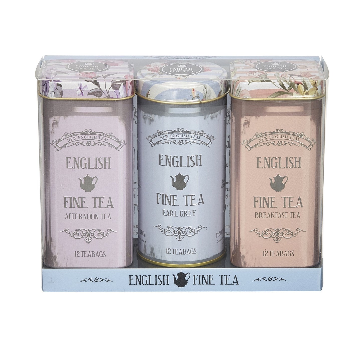 English Fine Tea - Mini Tins Teabag Gift Set