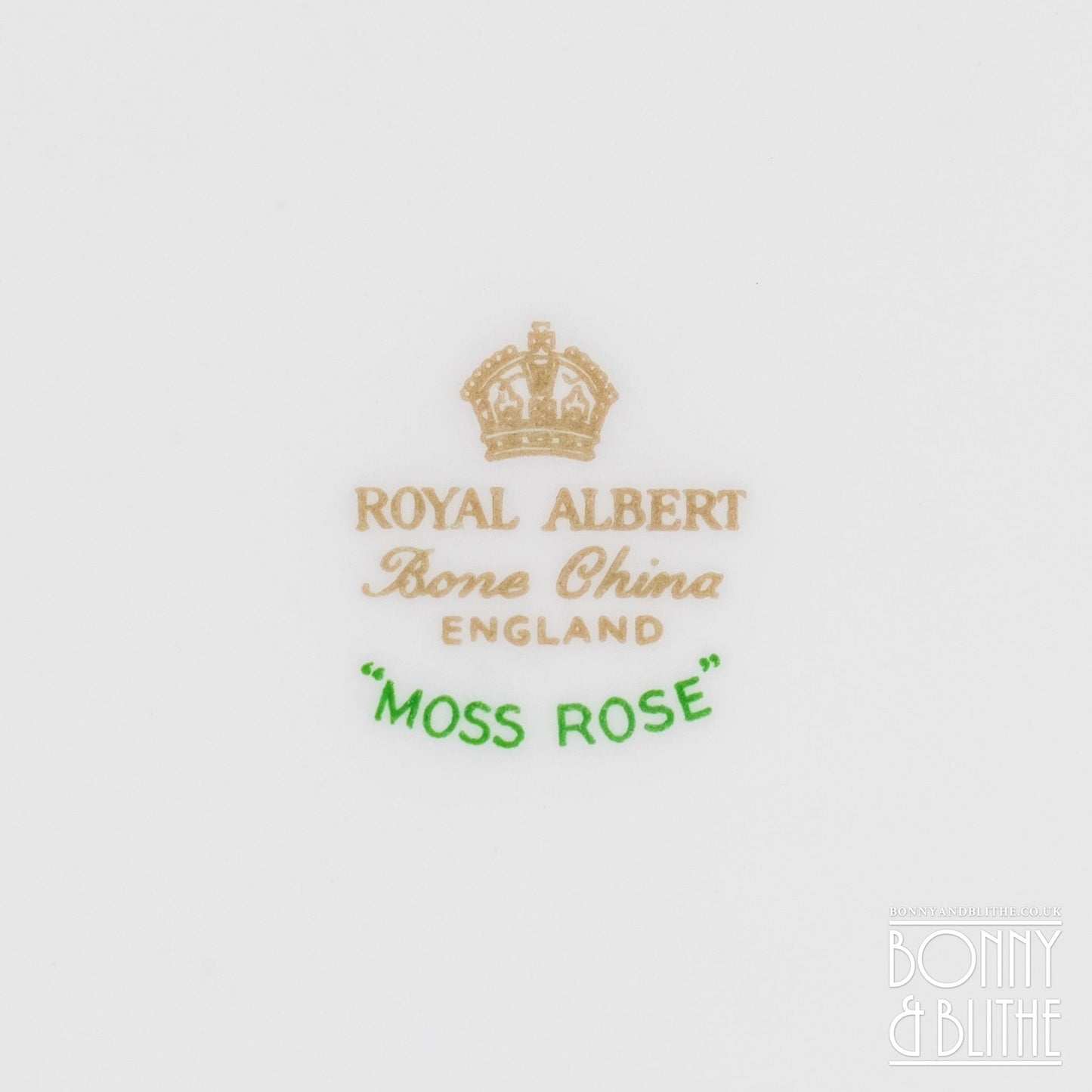 Royal Albert Moss Rose Sandwich Plate