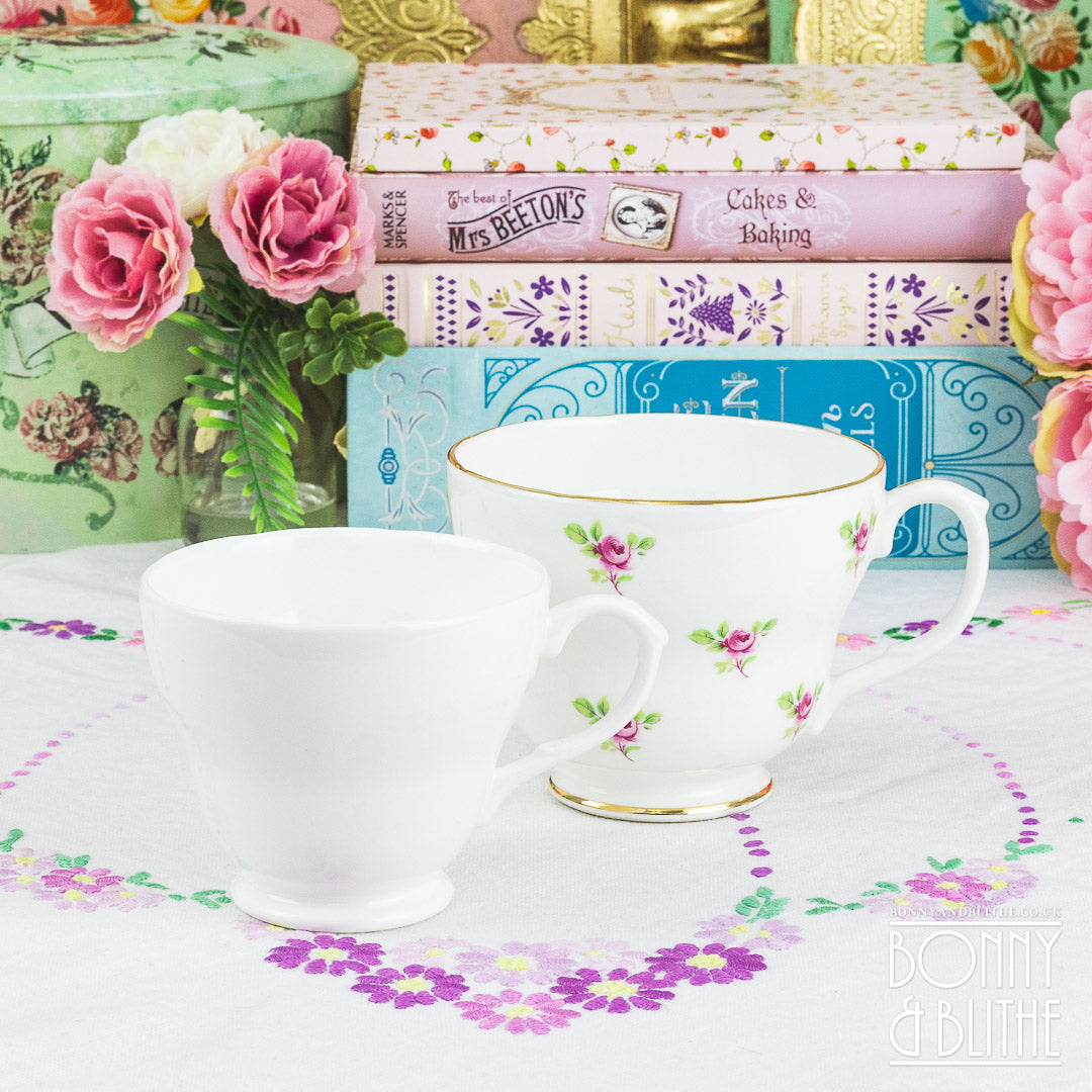 Duchess Rosebud Breakfast Cup and Saucer