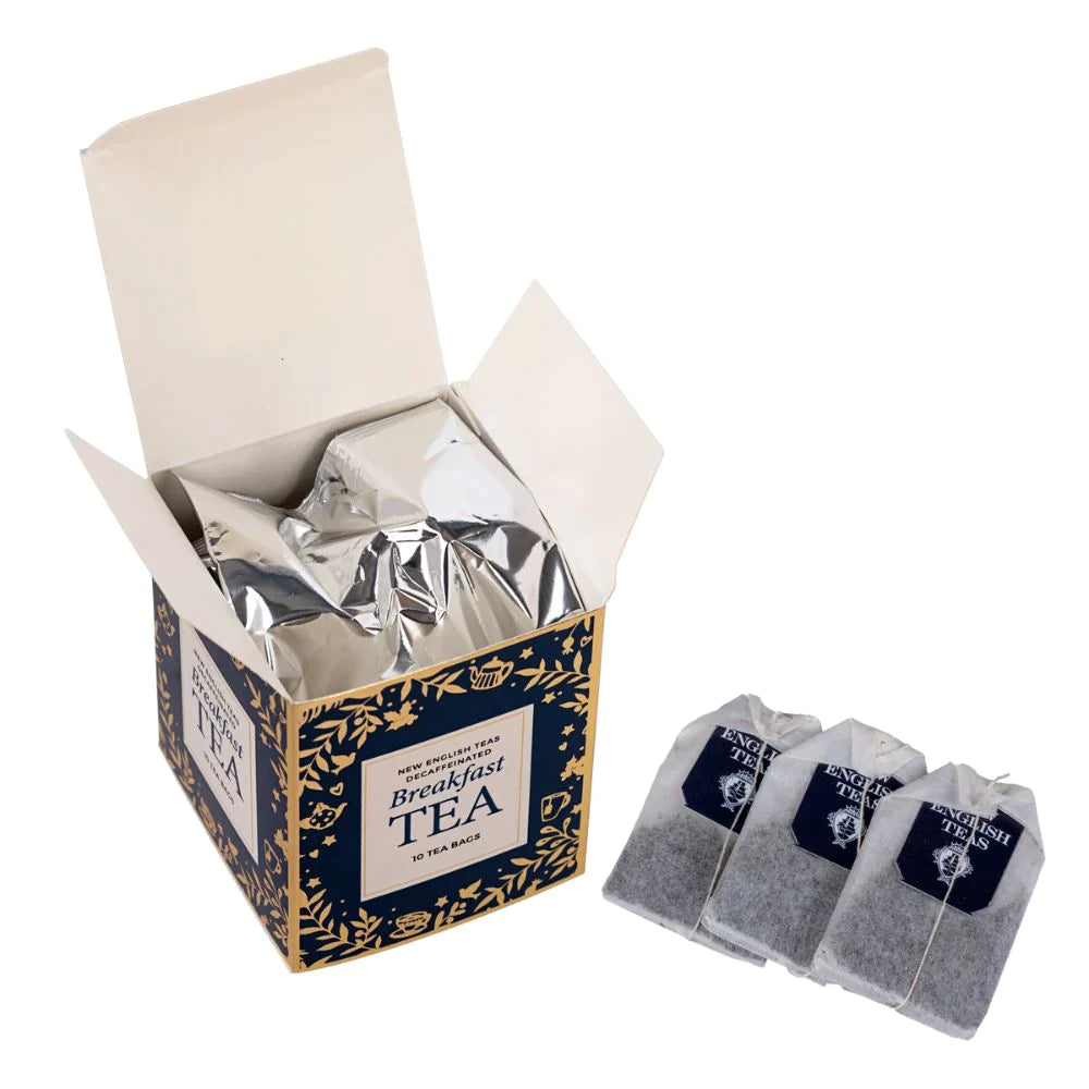 Decaffeinated Breakfast Tea Mini Gift Box 10s - Navy Blue