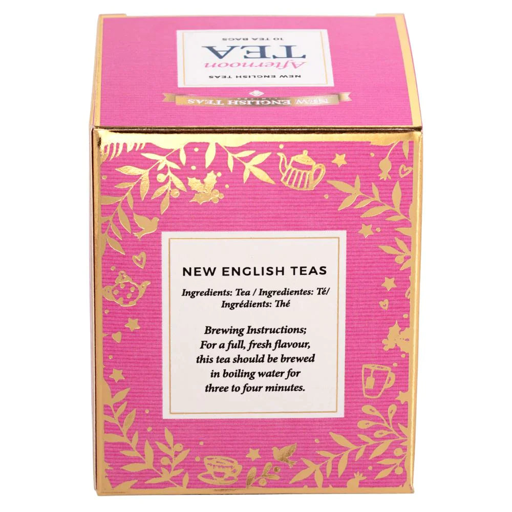 English Afternoon Tea Mini Gift Box 10s - Pink